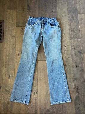Vintage Zoompy Light Blue Low-Rise Flare Jeans